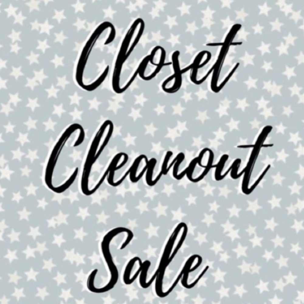 Closet clean out!!